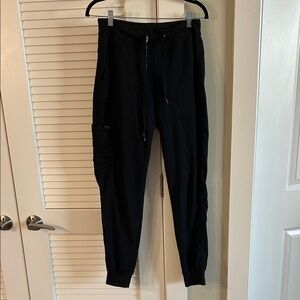 Med Couture Black Jogger Scrubs